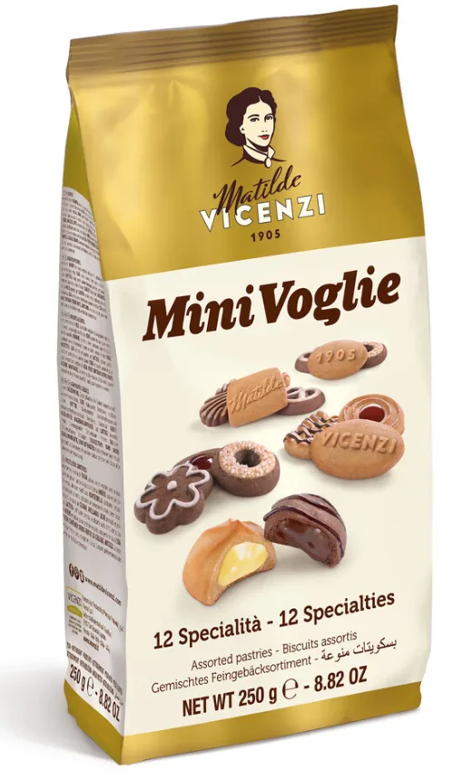 CEPUMI VICENZI MINI VOGLIE, ASORTI, 250G