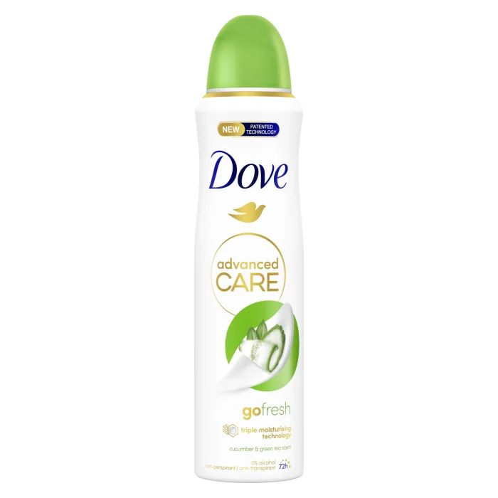 DEZODORANTS DOVE CUCUMBER & GREEN TEA SCENT 150ML