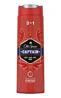 OLD SPICE CAPTAIN HAIR&BODY DUŠAS ŽELEJA UN ŠAMPŪNS VĪRIEŠIEM, 400ML