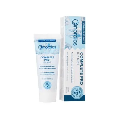 Nordics Complete Pro Icy mint zobu pasta 75 ml