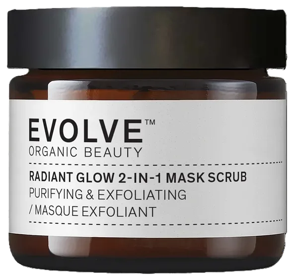 Evolve Radiant Glow 2-in-1 sejas maska, 60 ml