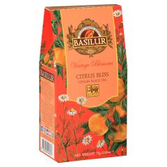 TĒJA MELNĀ VINTAGE BLOSSOMS CITRUSS BLISS 75G