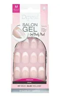 DEPEND SALON GEL M OVAL MĀKSLĪGO NAGU KOMPLEKTS, 24GAB.
