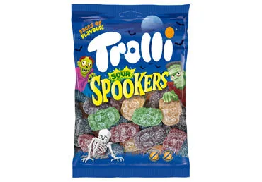 ŽELEJAS KONFEKTES SOUR SPOOKERS TROLLI 150G