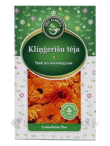 Tēju Fabrika tēja kliņģerīšu, 50 g