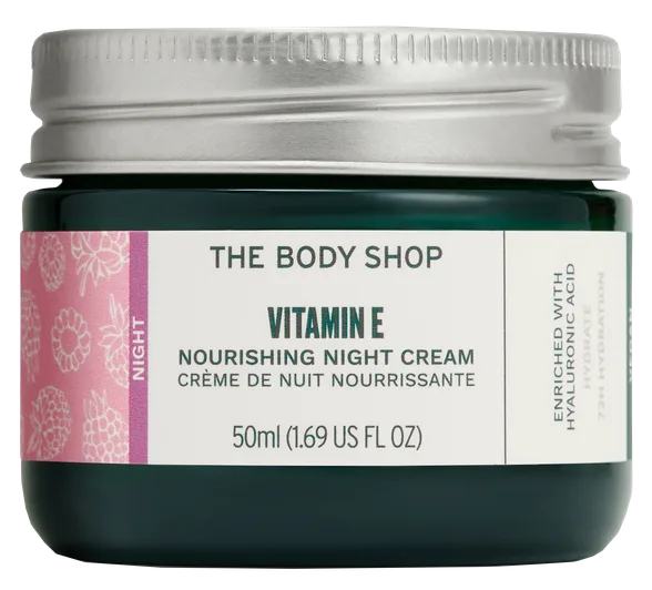 The Body Shop Vitamin E nakts sejas krēms, 50 ml