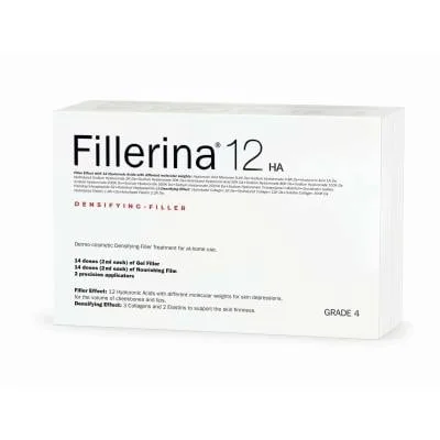 Fillerina 12HA Dermo-kosmētiskās pildvielas komplekts, intensitāte 4, 30 MLXN2