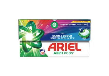 VEĻAS MAZGĀŠANAS KAPSULAS ARIEL COLOR 30GB