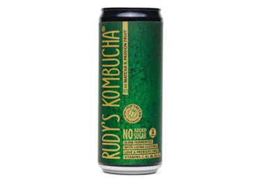 DZĒRIENS RUDY'S KOMBUCHA MATCHA&PASSION FRUIT 0,33L D