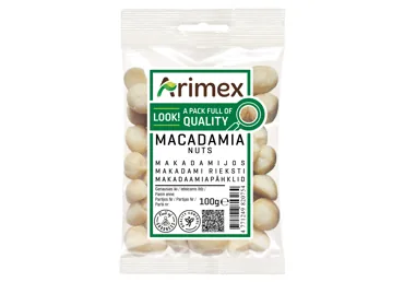 MAKADĀMIJAS RIEKSTI ARIMEX 100G