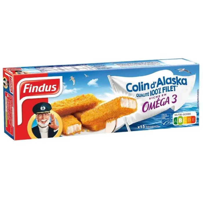 ZIVJU PIRKSTIŅI FINDUS NO MINTAJA FILEJAS SALDĒTI 420G