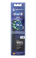 ORAL-B PRO CROSS ACTION BLACK ELEKTRISKĀS ZOBU BIRSTES REZERVES UZGAĻI, 2GAB.