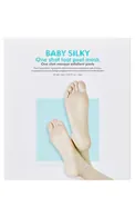 HOLIKA HOLIKA BABY SILKY FOOT ONE SHOT ŠĶIDRAIS PĪLINGS PĒDĀM, 1PĀRIS