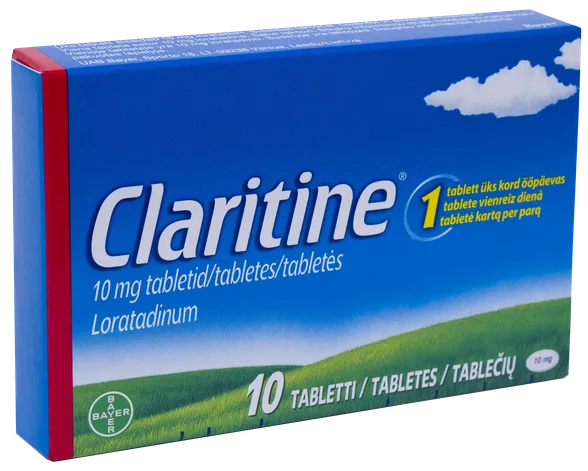 Claritine 10 mg tabletes, 10 gab.