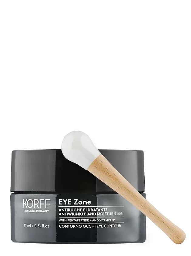 Korff Eye Zone mitrinošs pretgrumbu krēms acu kontūrai, 15 ml