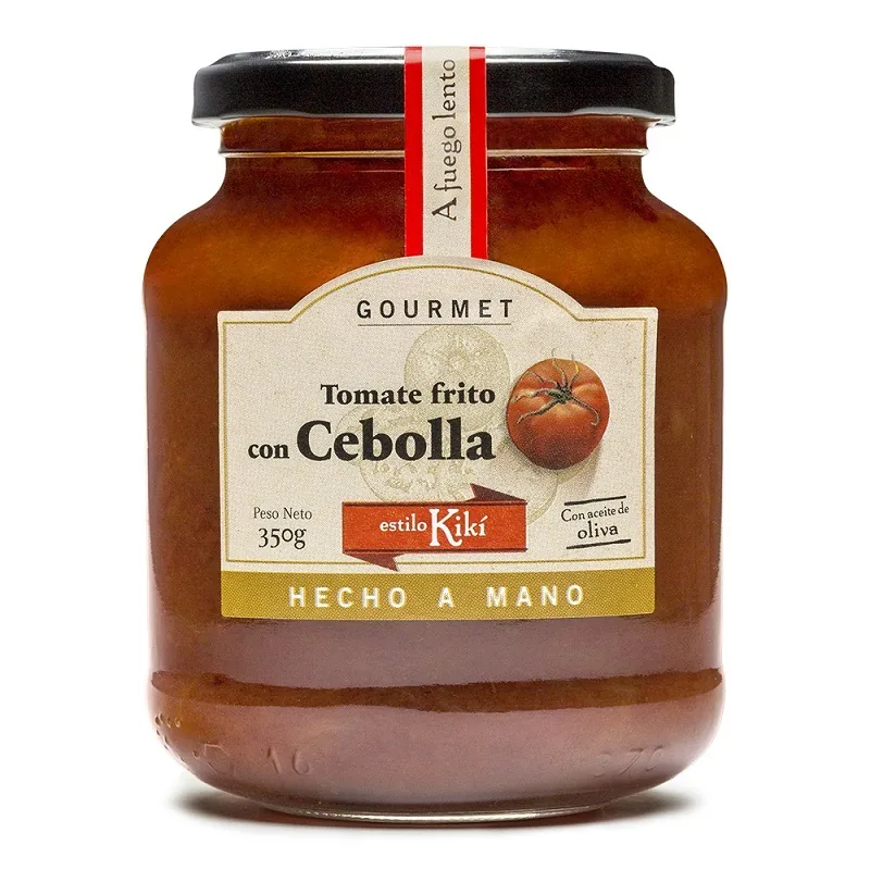 MĒRCE MAKARONIEM ESTILO KIKI GOURMET AR CEPTIEM TOMĀTIEM UN SĪPOLIEM, 350G