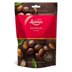 ŠOKOLĀDE LAIMA TUMŠĀ, MANDELES 140G