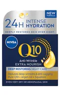 NIVEA Q10 POWER EXTRA NAKTS KRĒMS SAUSAI SEJAS ĀDAI, 50ML