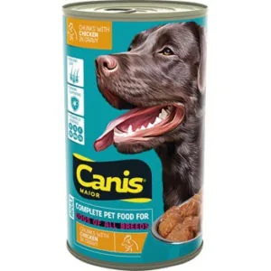 BARĪBA SUŅIEM CANIS MAJOR AR VISTU UN PĪLI 1.25KG