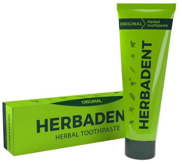Herbadent Original (950 PPM F) zobu pasta, 75 g