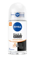 NIVEA BLACK&WHITE ULTIMATE IMPACT RULLĪŠA ANTIPERSPIRANTS, 50ML