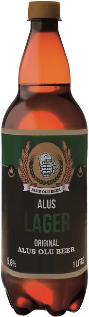 Alus Lager, 5,8%, PET, 1 l (DEP)