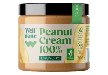 ZEMESRIEKS. KRĒMS WELL DONE CRUNCHY 300G