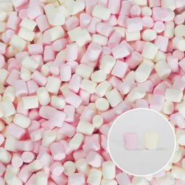 MARSHMALLOW ZEFĪRS BALTS / ROZĀ 1KG