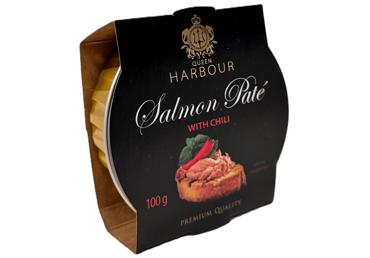 LAŠA PASTĒTE QUEEN HARBOUR PIKANTĀ 100G
