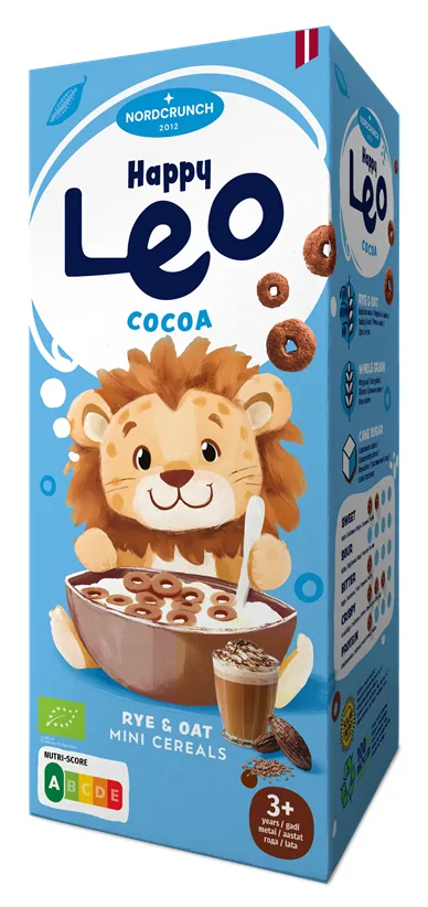 HAPPY LEO RUDZU UN AUZU PĀRSLAS AR KAKAO, ORGANIC, 150G