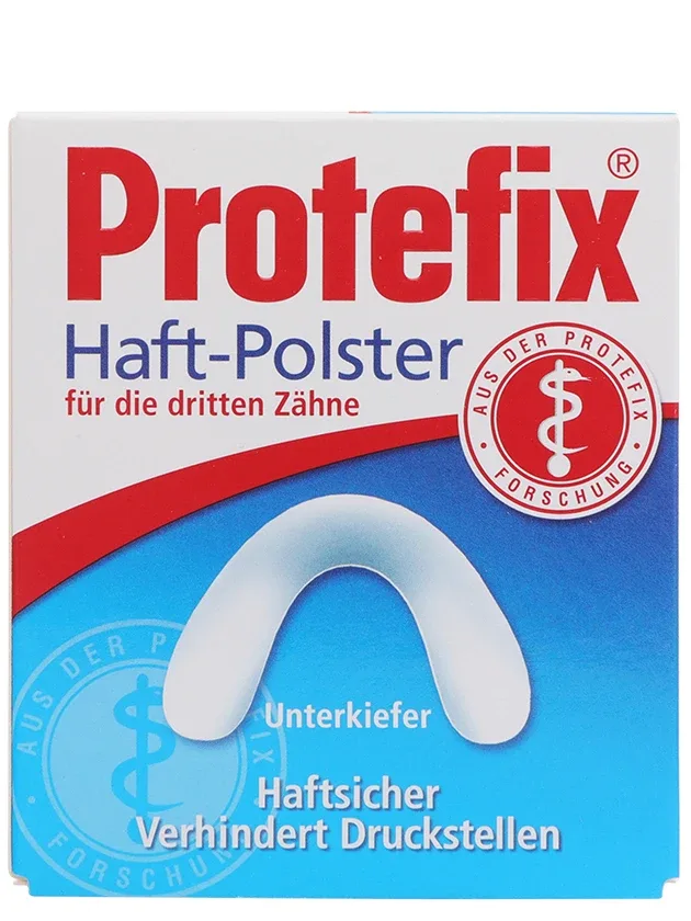 Protefix Half-Polster UK protēzu fiksators apakšžoklim, 30 gb.