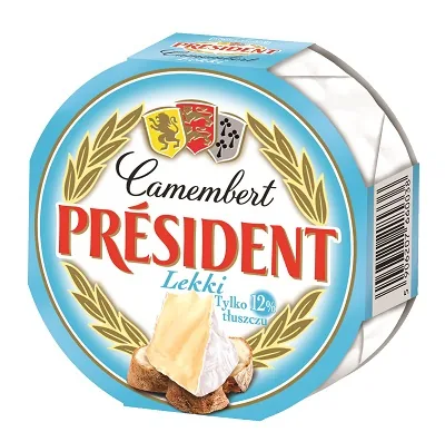 SIERS CAMEMBERT  PRESIDENT LIGHT, 120 G