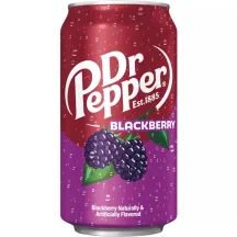 GĀZĒTS DZĒRIENS DR. PEPPER BLACKBERRY 355ML
