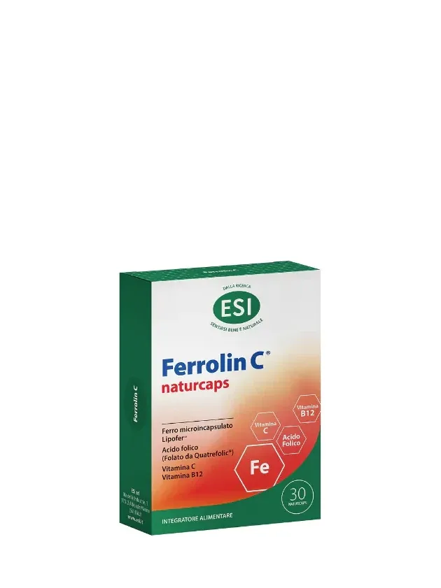 Esi Ferrolin C kapsulas, 30 gb.