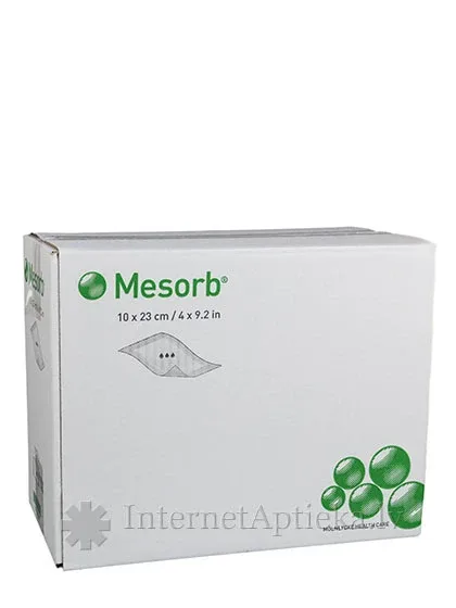 Mesorb Sterils pārsējs 10 x 23 cm, 50 gb.