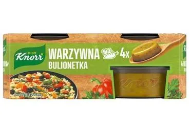 DĀRZEŅU BULJONS KNORR BULIONETKA 4X28G