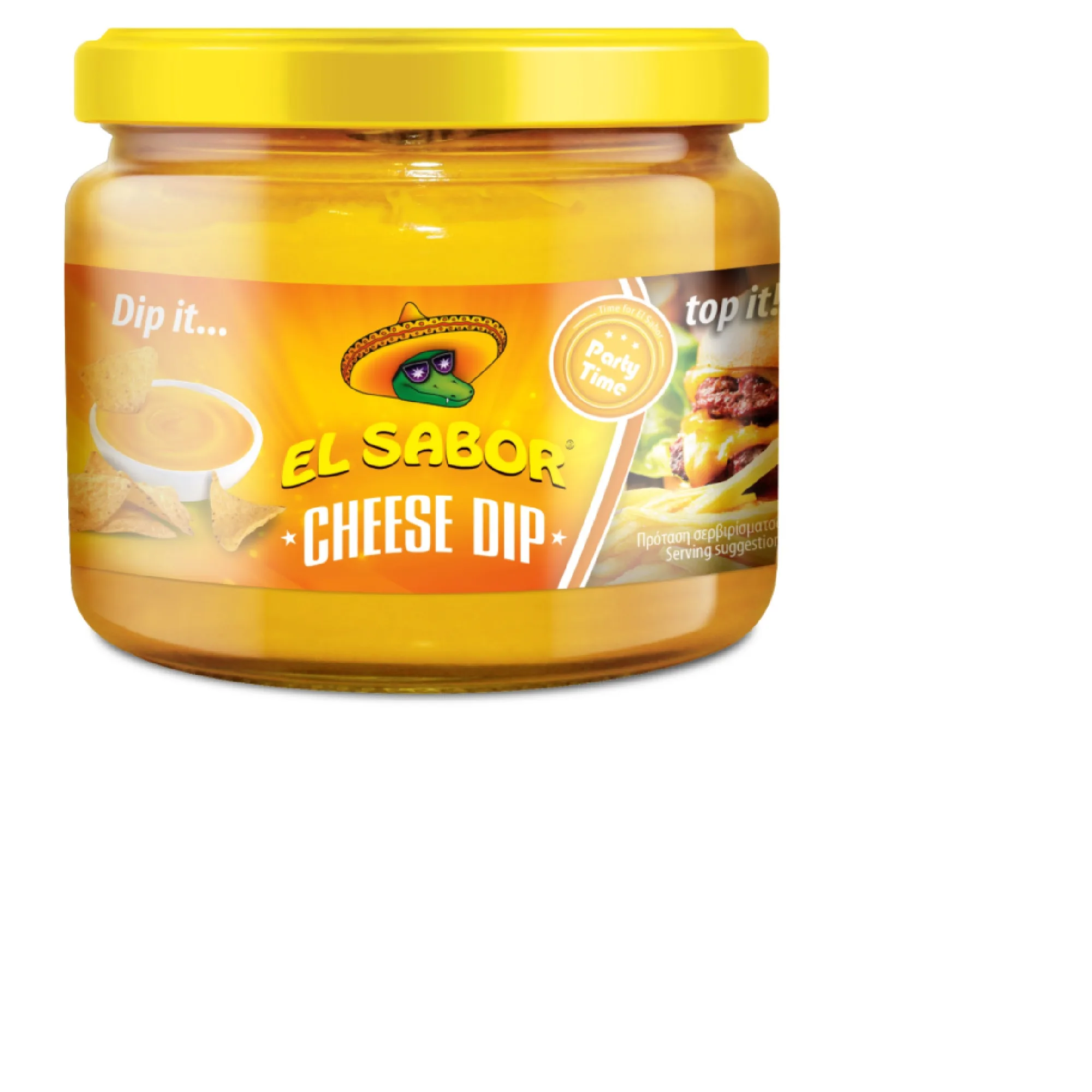 SIERA DIP MĒRCE EL SABOR, ČEDARAS GARŠA, 300G