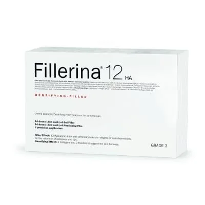 Fillerina 12HA Dermo-kosmētikas komplekts intensitāte 3, 2 x 30 ml