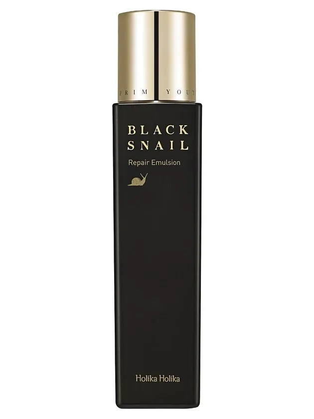 Holika Holika Prime Youth Black snail atjaunojoša emulsija, 160 ml
