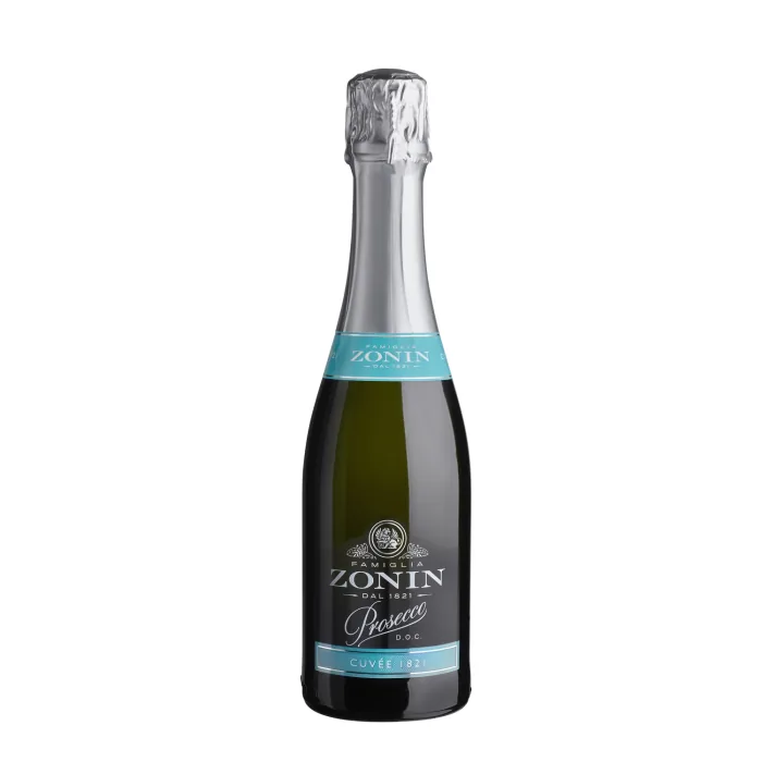 Dzirkstošais vīns Zonin Prosecco Cuvee 1821 glera veneto sausais 11% 0,2 l