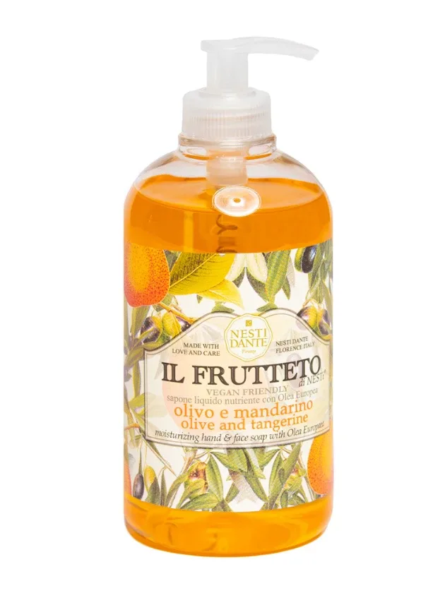 Dolce vivere il frutteto - olive oil & tangerine šķidrās ziepes, 500 ml