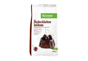 ŠOKOLĀDES KĒKSS DOBELE 450G