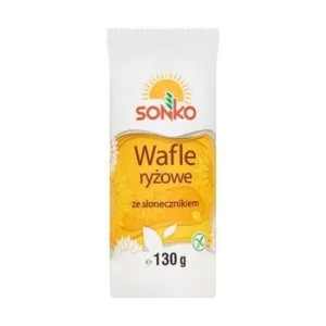 GALETES SONKO RĪSU AR SAULESPUĶU SĒKLĀM 130G