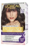 EXCELLENCE COOL CREME MATU KRĀSA, 6.11 ULTRA ASH DARK BLONDE
