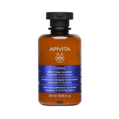 Apivita šampūns vīriešiem, tonizējošs, 250 ml