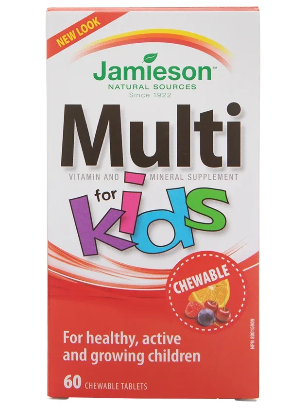 Jamieson Vita-Vim Kids, 60 tabletes