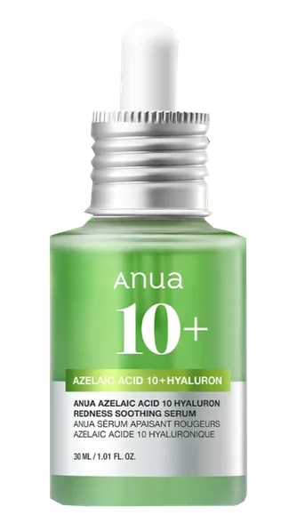 Anua Azelaic Acid 10 hyaluron redness soothing serums, 30 ml