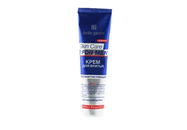 BELLE JARDIN SKIN CARE FOR MEN PERFECT ELEGANCE SKŪŠANĀS KRĒMS AR KUMELĪŠU EKSTRAKTU 125ML
