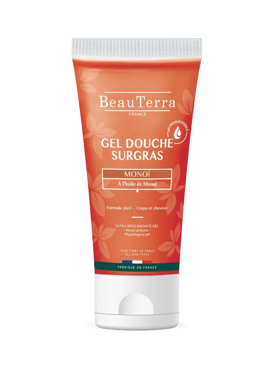 Гель для душа Beauterra Monoi, 200 мл