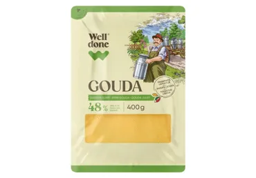 SIERS GOUDA 48% WELL DONE ŠĶĒLĒS  400G
